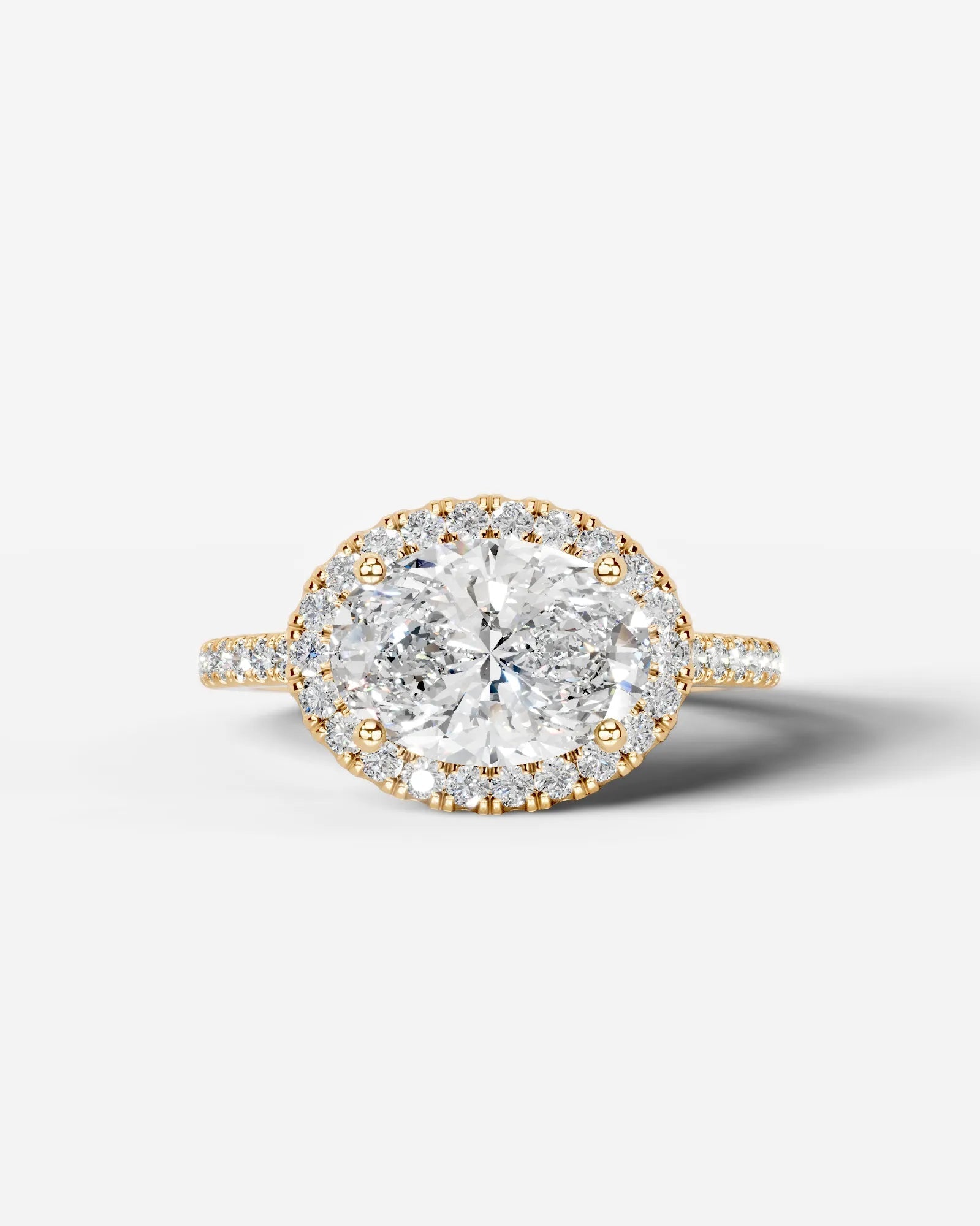 Marquise Solitaire With Tulip Prongs Lab Grown Diamond Engagement Ring
